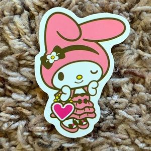 6/$12 💕My Melody vinyl Sticker matte